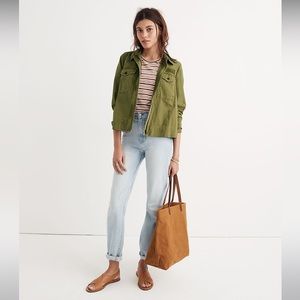 Madewell olive green jacket